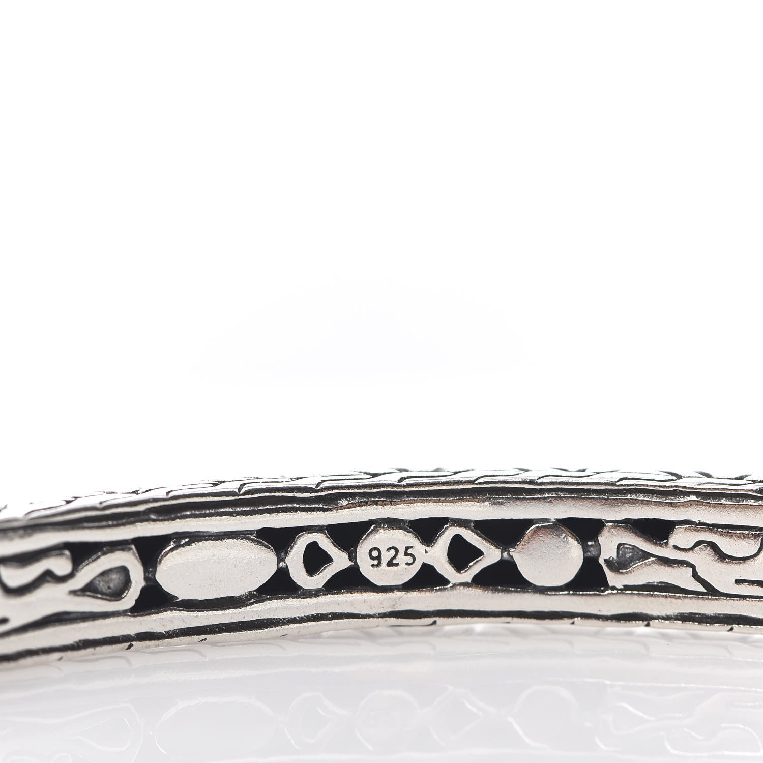 John Hardy Sterling Silver 6mm Slim Naga Cuff Bracelet 5 of 5