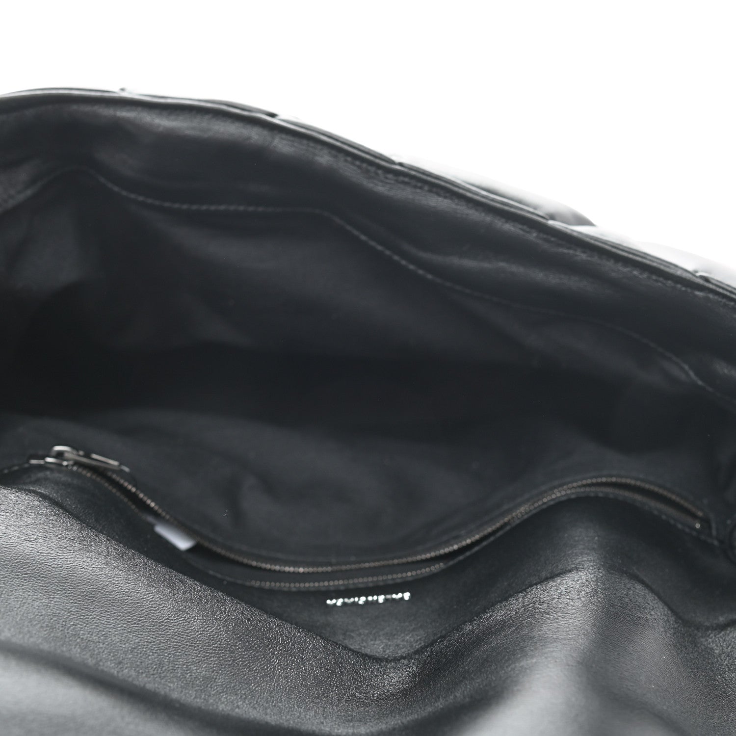 Balenciaga Nappa Calfskin Quilted Touch B Clutch Bag Black 5 of 6