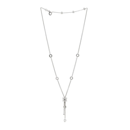 Bulgari 18K White Gold B.Zero1 Drop Necklace 3 of 5