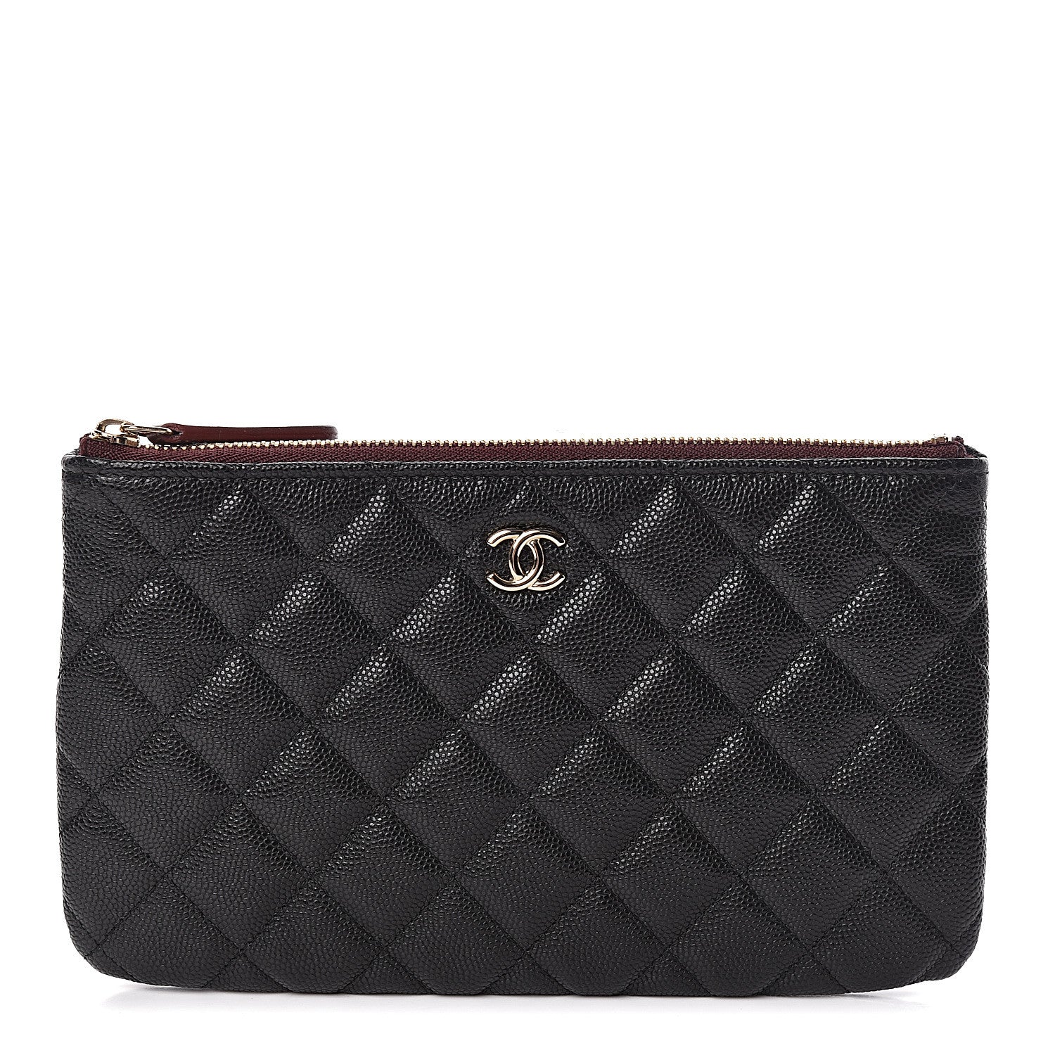 Chanel Caviar Quilted Small Pouch Black 1 of 8