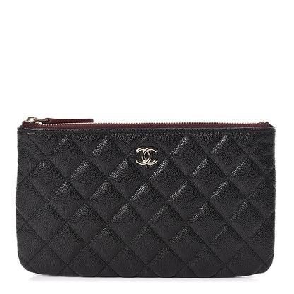 Chanel Caviar Quilted Small Pouch Black 1 of 8