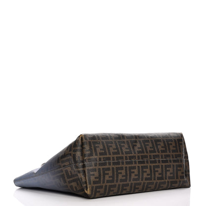Fendi Zucca Spalmati Ombre Large Roll Tote Tobacco Nebula 4 of 23