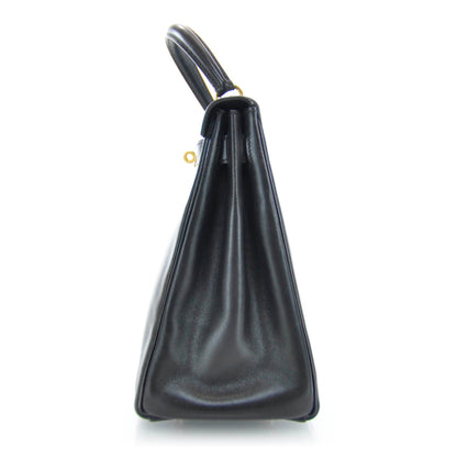 Hermes Box Kelly 28 Black 4 of 9