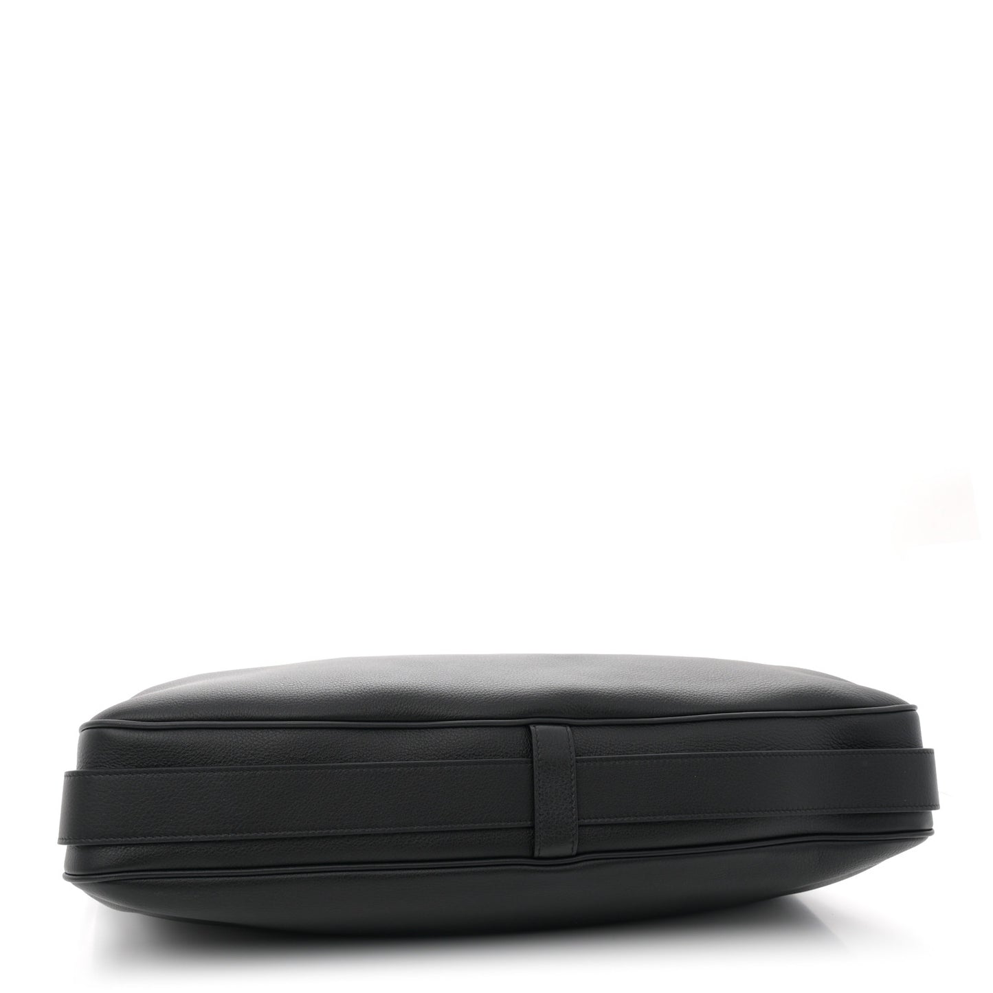 Supple Calfskin Large Romy Shoulder Bag Black