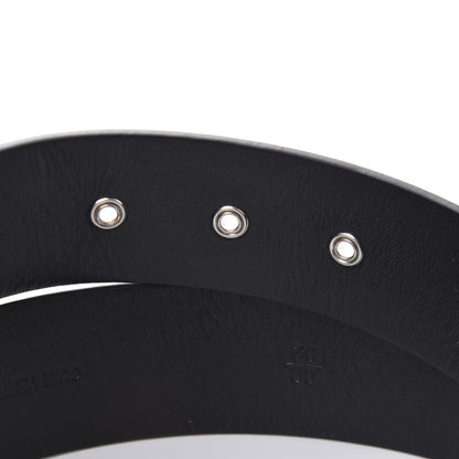 Chanel Caviar CC Logo Belt 80 Black 4 of 5