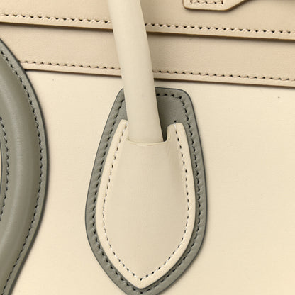 Celine Shiny Smooth Calfskin Micro Tri-Color Luggage Natural 11 of 12