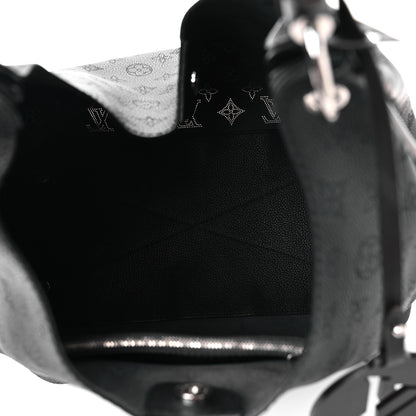 Louis Vuitton Mahina Carmel Hobo Black 5 of 11