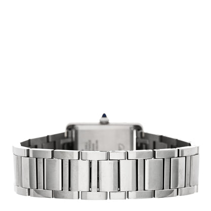 Cartier Stainless Steel 25mm Must de Cartier Tank Quartz Watch 3 of 5