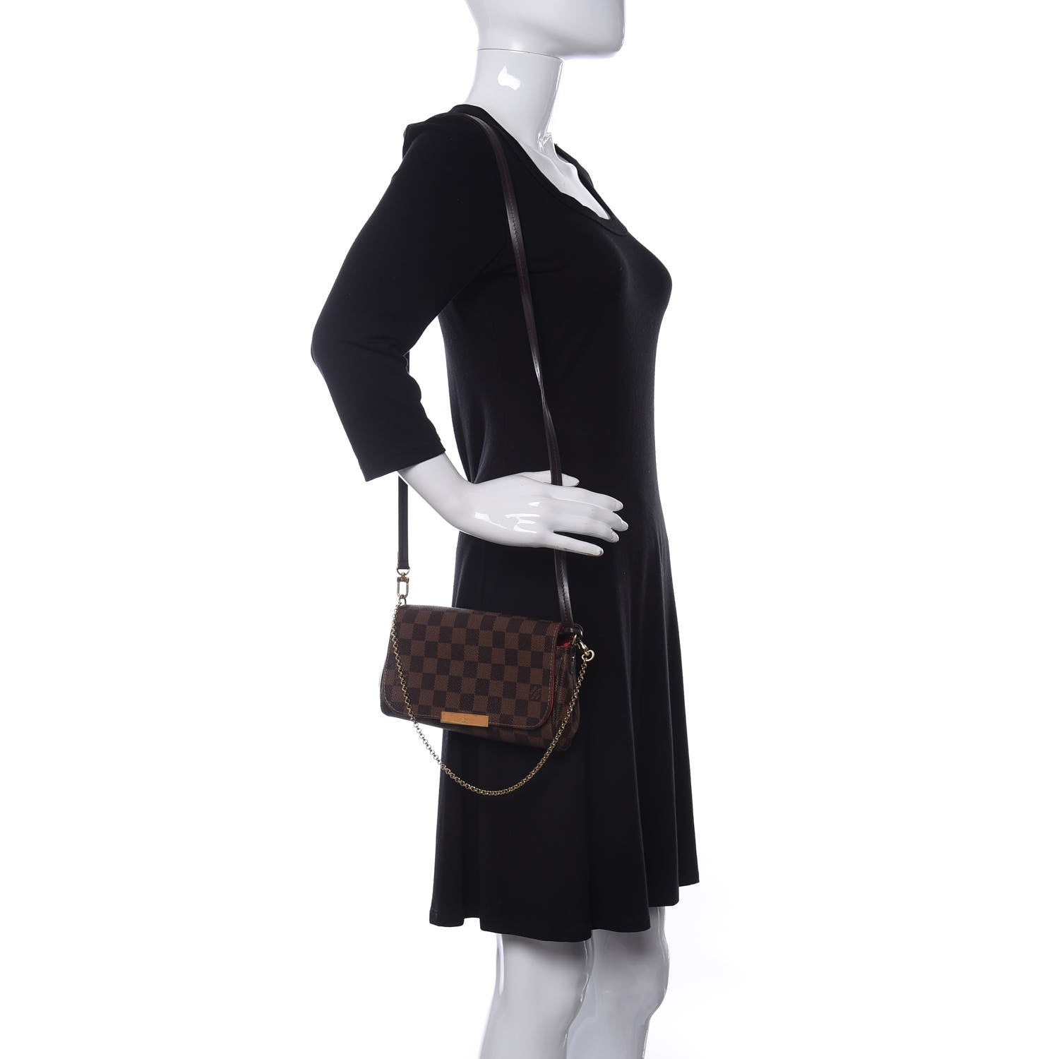 Louis Vuitton Damier Ebene Favorite PM 2 of 10