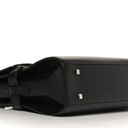 Delvaux Smooth Calfskin Mini Tempete Satchel Black 9 of 13