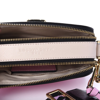 Marc Jacobs Saffiano Small Snapshot Camera Bag Pink Multicolor 5 of 10