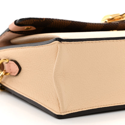 Louis Vuitton Damier Ebene Vavin Chain Wallet Creme 8 of 10