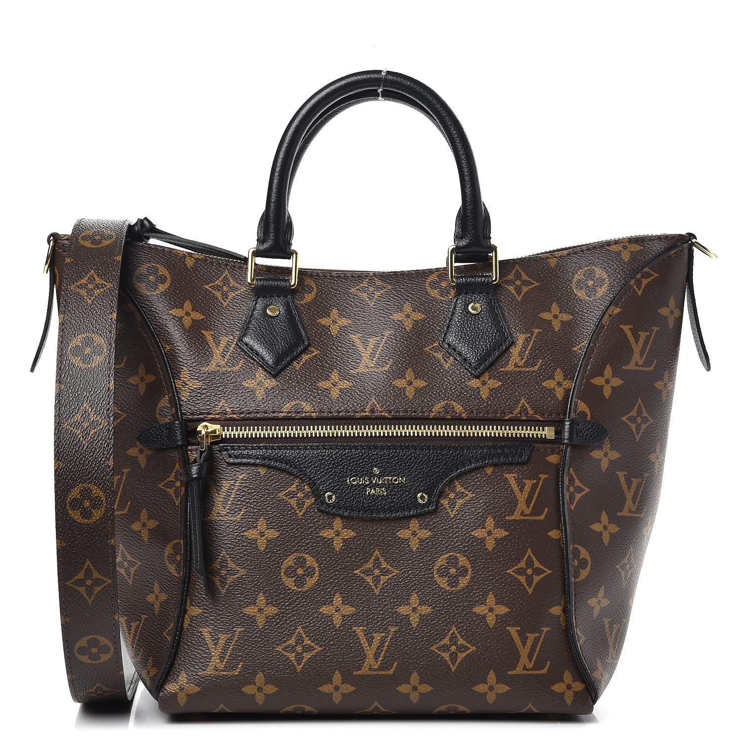 Louis Vuitton Monogram Tournelle PM Black 1 of 9