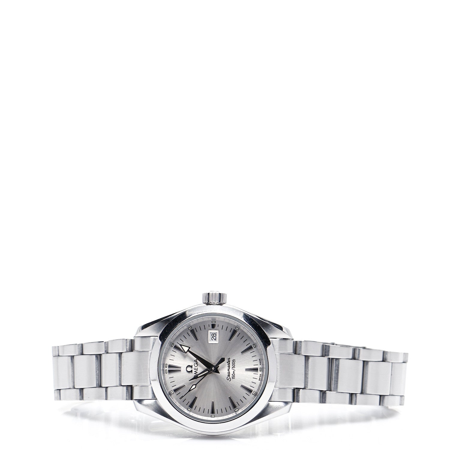 Omega Stainless Steel 29mm Seamaster Aqua Terra Quartz Watch 2577.30 2 of 6