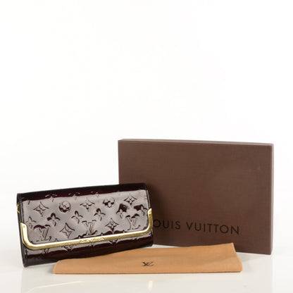 Louis Vuitton Vernis Rossmore MM Amarante 8 of 8