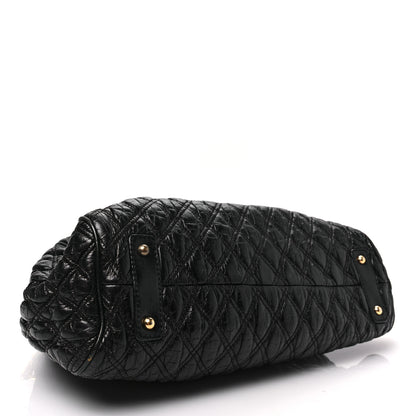 Marc Jacobs Calfskin Quilted Stam Black 3 of 6