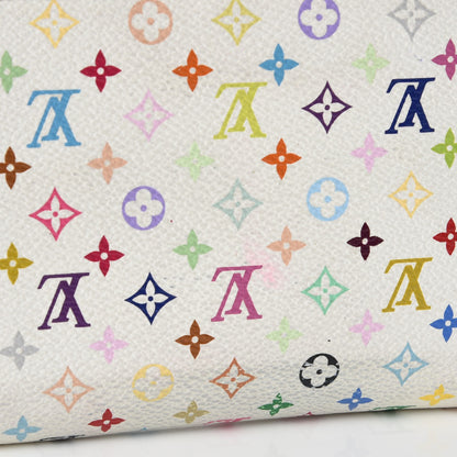 Louis Vuitton Monogram Multicolor Zippy Wallet White Litchi 12 of 15