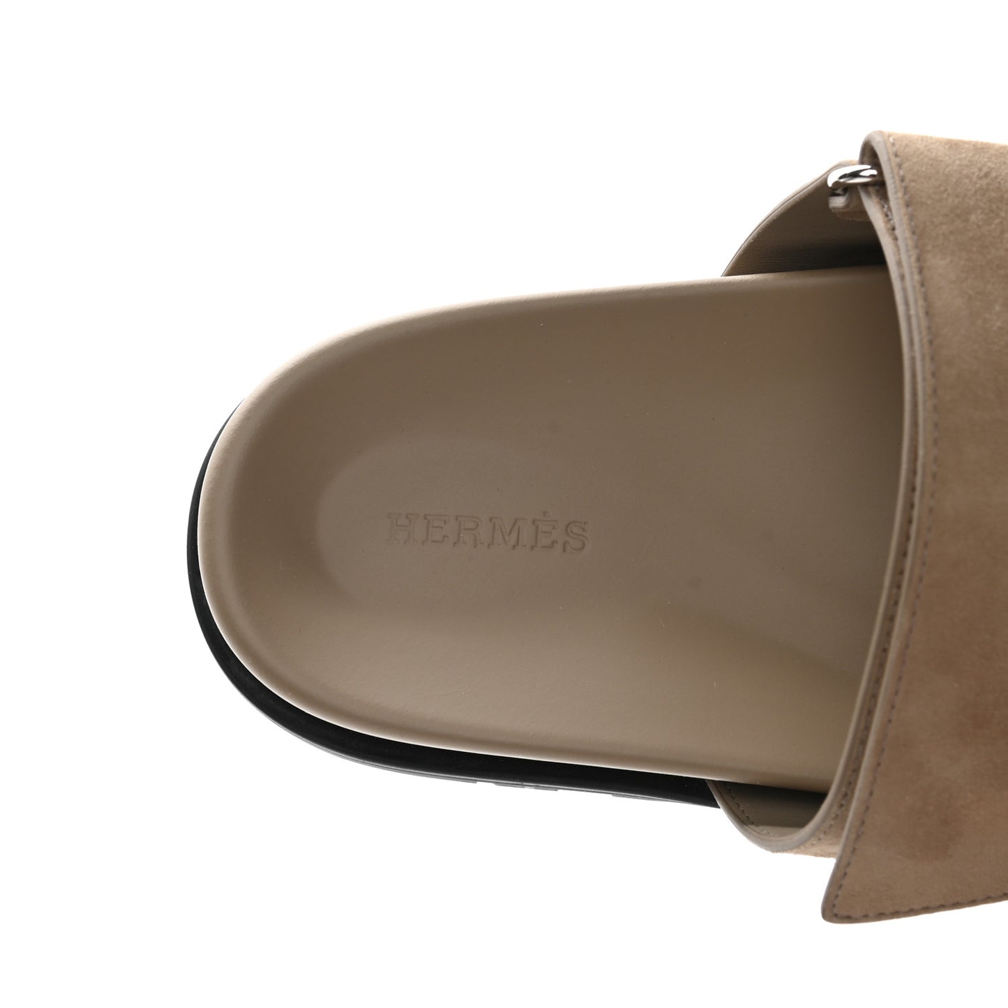 Suede Goatskin Mens Chypre Sandals 44 Vert Army