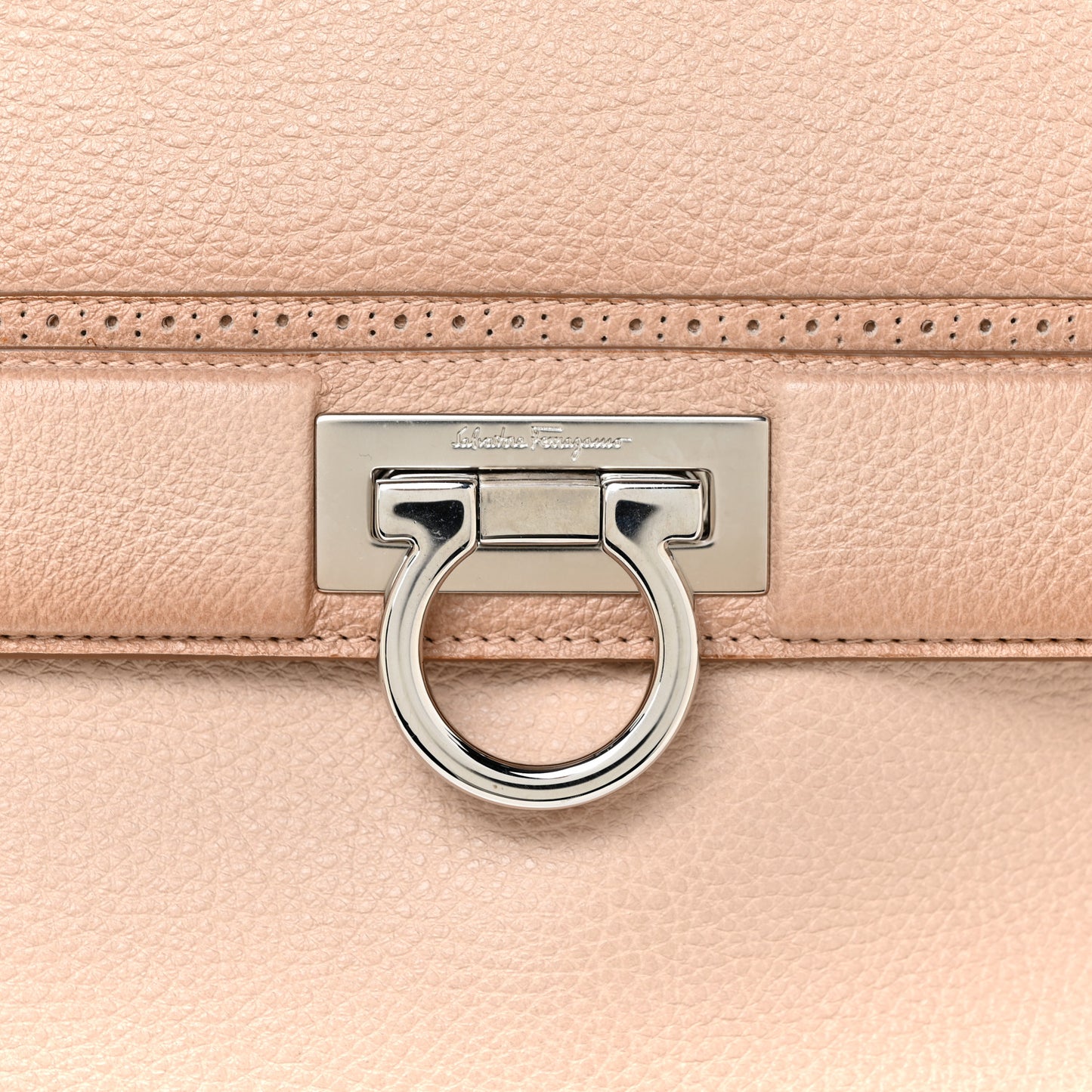 Calfskin Medium Sofia Satchel Beige