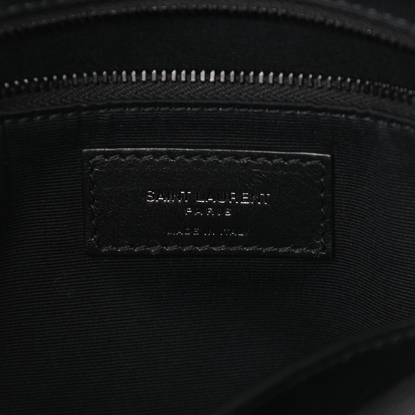 Crinkled Calfskin Matelasse Monogram Medium Niki Shopper Tote Black