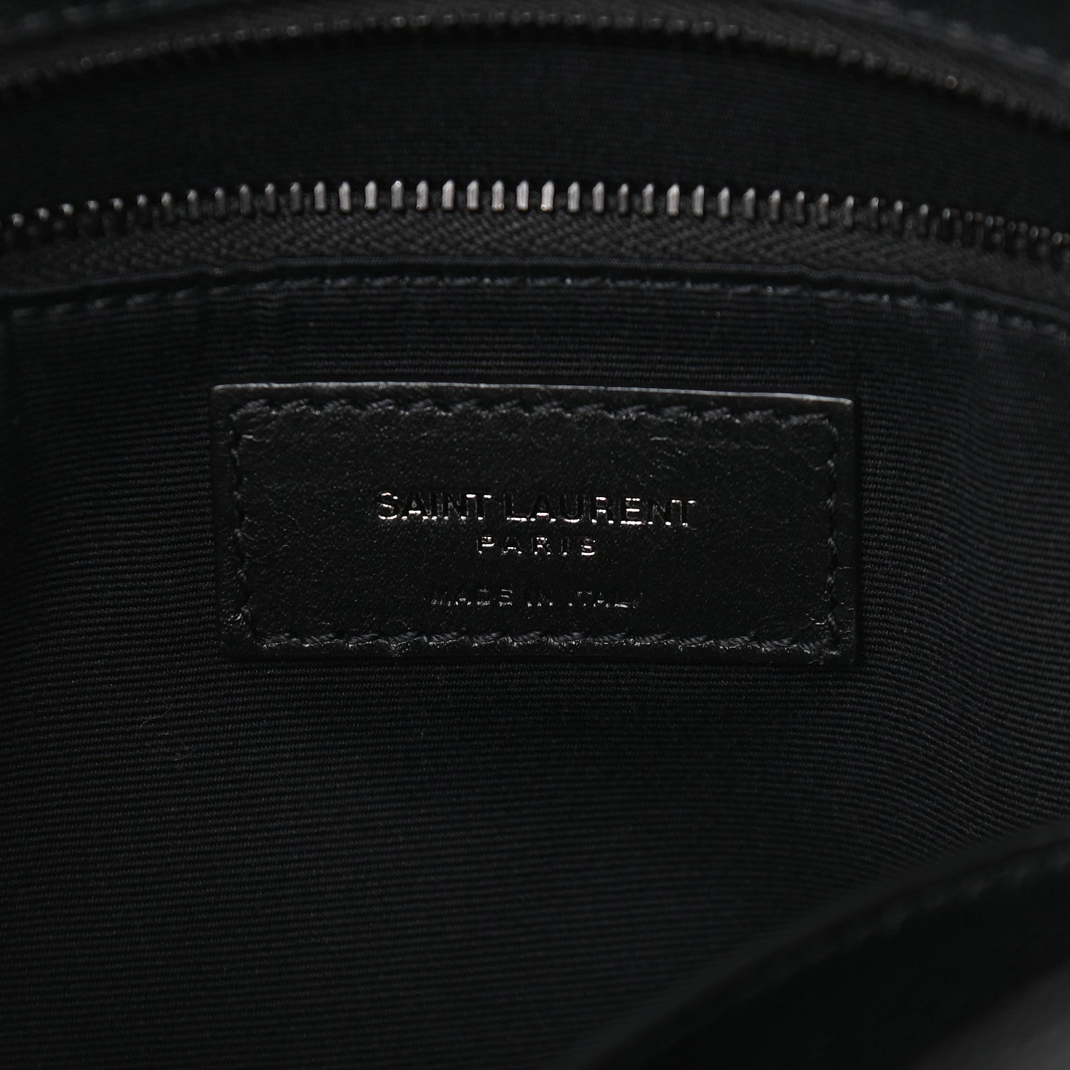 Saint Laurent Crinkled Calfskin Matelasse Monogram Medium Niki Shopper Tote Black 6 of 9