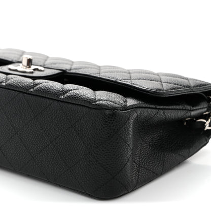 Chanel Caviar Quilted Medium Double Flap Black 10 of 10