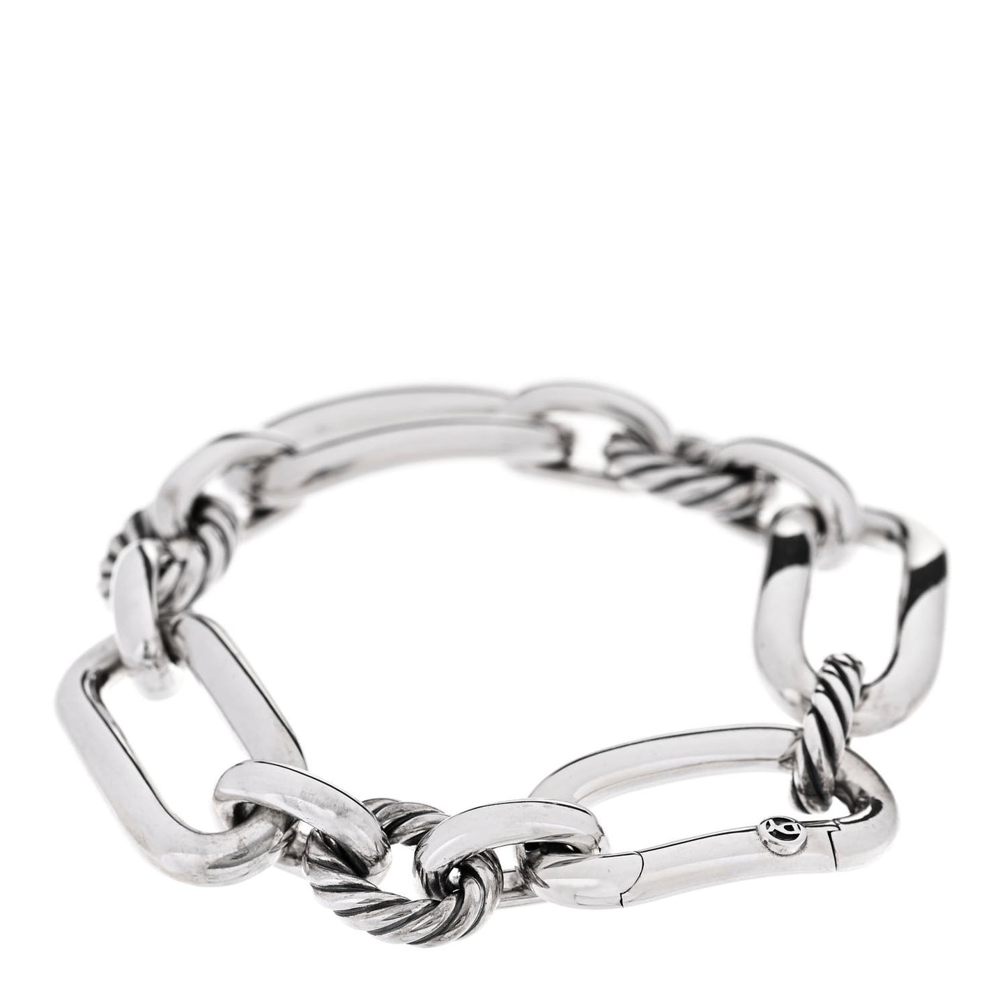 Sterling Silver 16mm Lexington Chain Bracelet