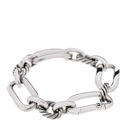 David Yurman Sterling Silver 16mm Lexington Chain Bracelet 2 of 4
