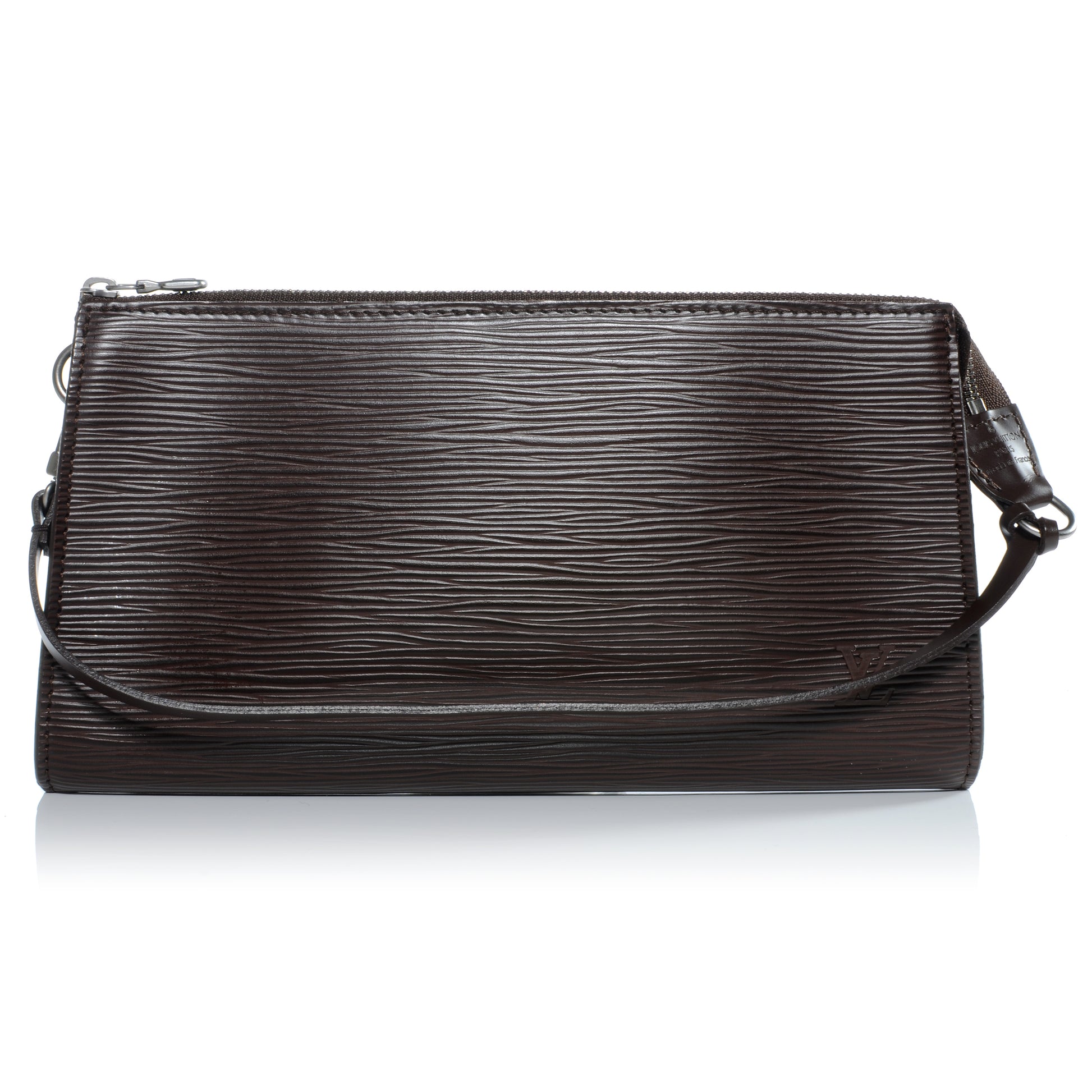 Louis Vuitton Epi Pochette Accessories 24 Moka 1 of 7