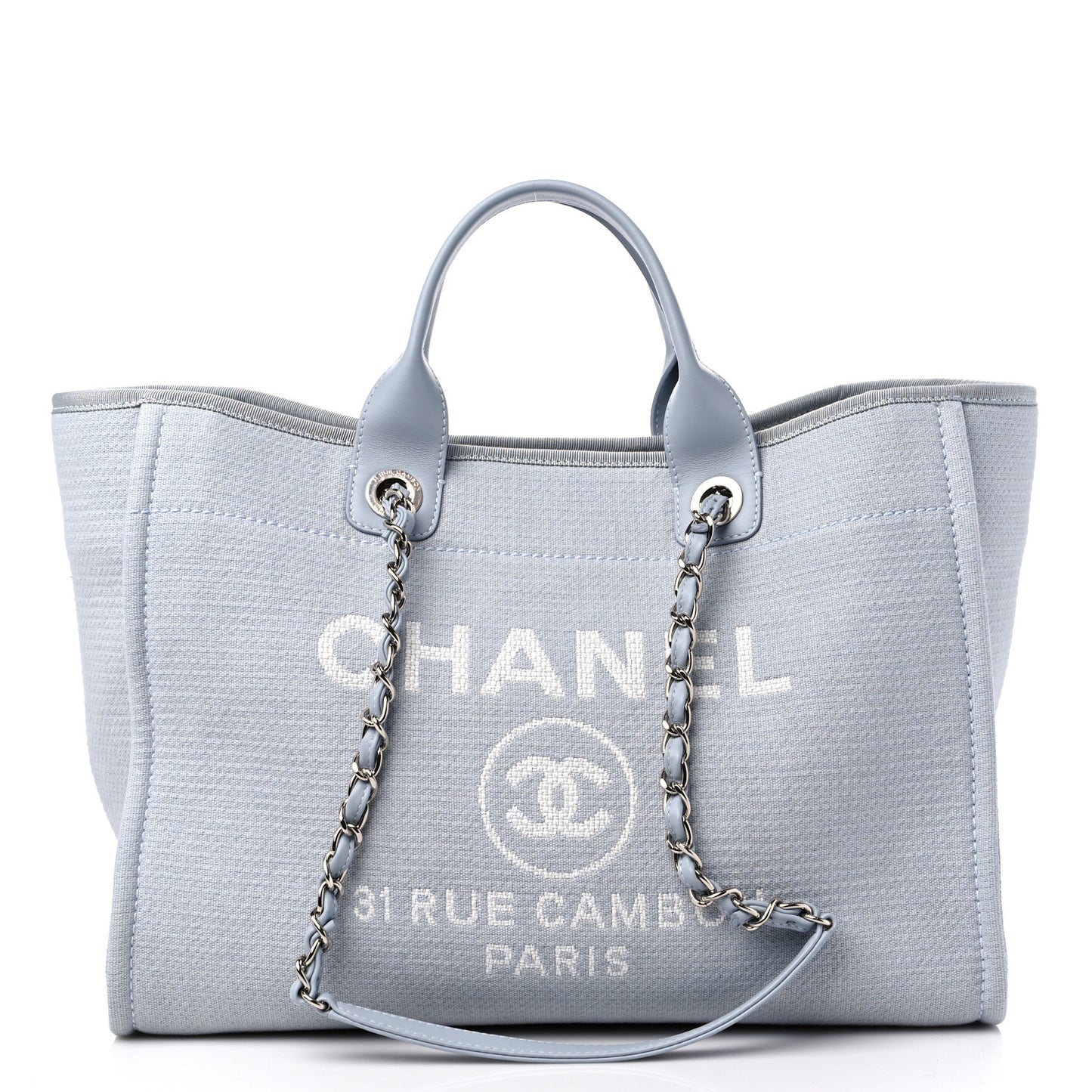 Mixed Fibers Medium Deauville Tote Grey