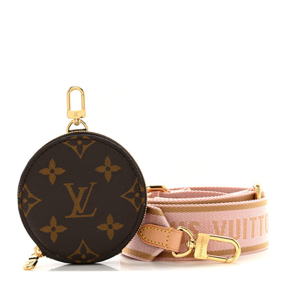 Louis Vuitton Monogram Multi Pochette Accessories Bandouliere Shoulder Strap Rose Clair 1 of 6