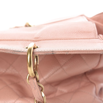 Chanel Caviar Quilted Grand Timeless Tote GTT Pink 13 of 27