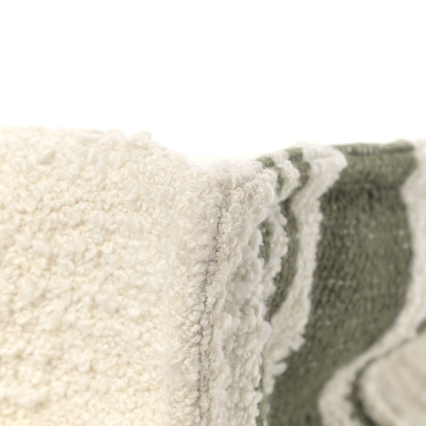 Stripe Triomphe Large Cabas Thais Khaki Tan