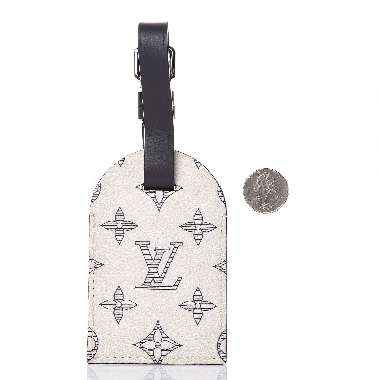 Louis Vuitton Savane Monogram Rhinoceros Chapman Luggage Tag 2 of 3