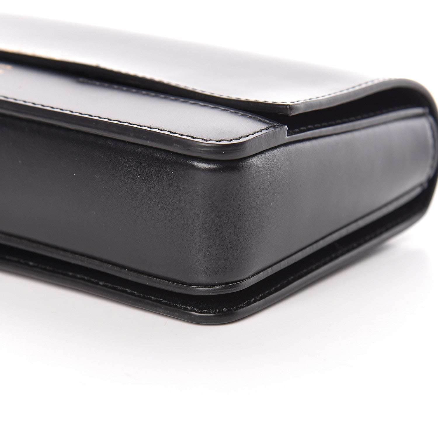 Burberry Calfskin Grace Chain Clutch Black 12 of 15