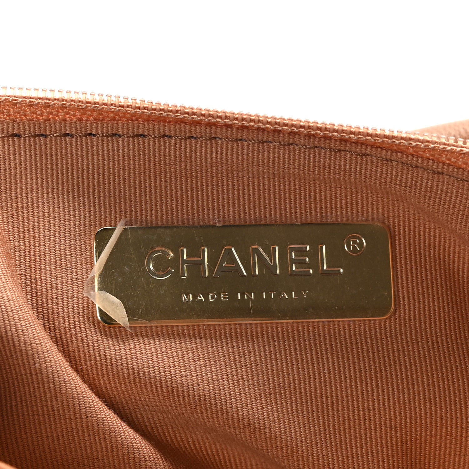 Chanel Lambskin Quilted Medium Chanel 19 Flap Brown 6 of 9