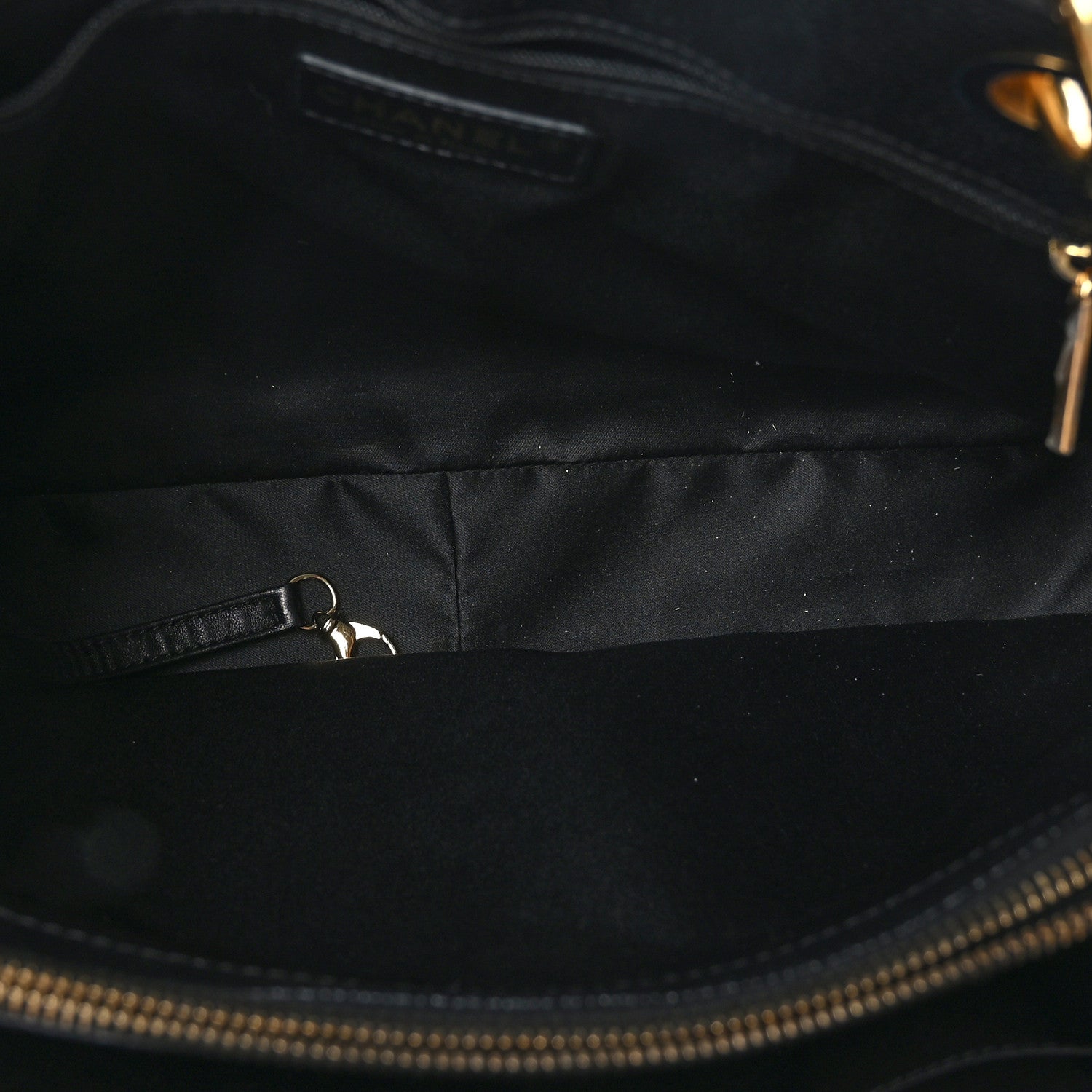 Chanel Caviar Quilted Grand Shopping Tote GST Black 5 of 9