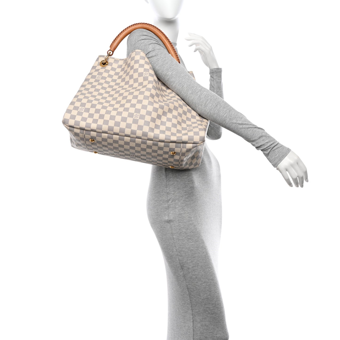 Damier Azur Artsy MM