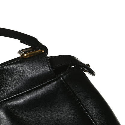 Fendi Nappa Mini Peekaboo Iconic Satchel Black 15 of 15