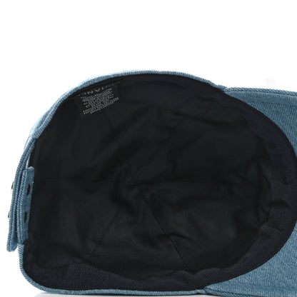 Chanel Cotton Sequin CC Cap Hat Blue 7 of 8