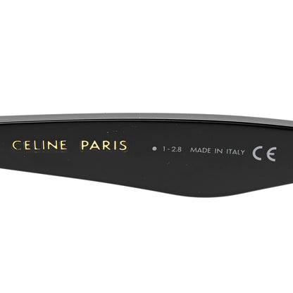 Celine Acetate Crystal Cat Eye Sunglasses CL4019IS Black 5 of 8