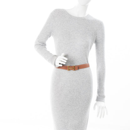 Hermes Box Epsom 32mm H Belt 68 Black Gold 2 of 6