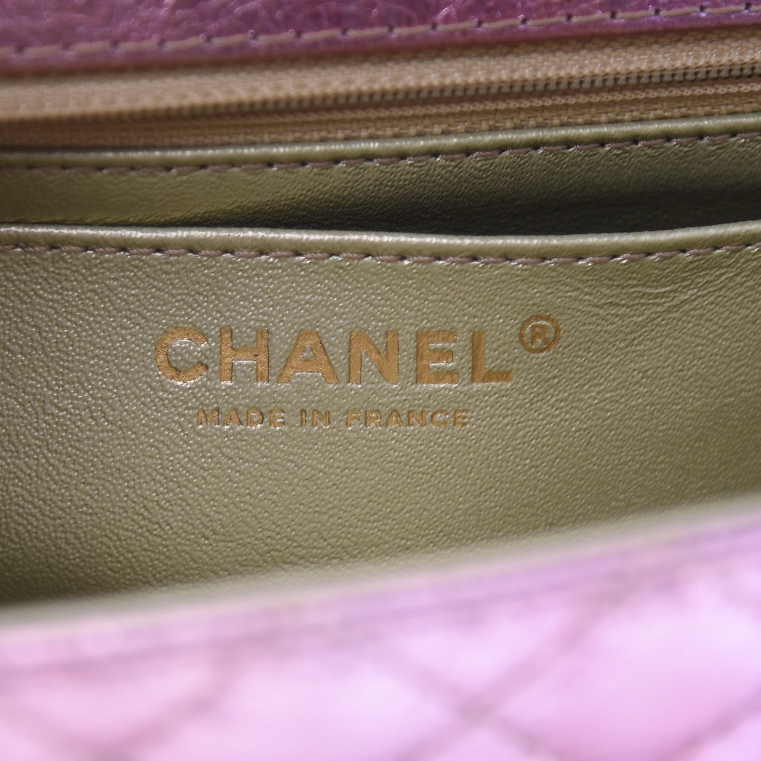 Chanel Metallic Goatskin Quilted Mini 2.55 Reissue Flap Multicolor 5 of 10