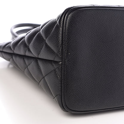 Chanel Caviar Quilted Medallion Tote Black 9 of 10