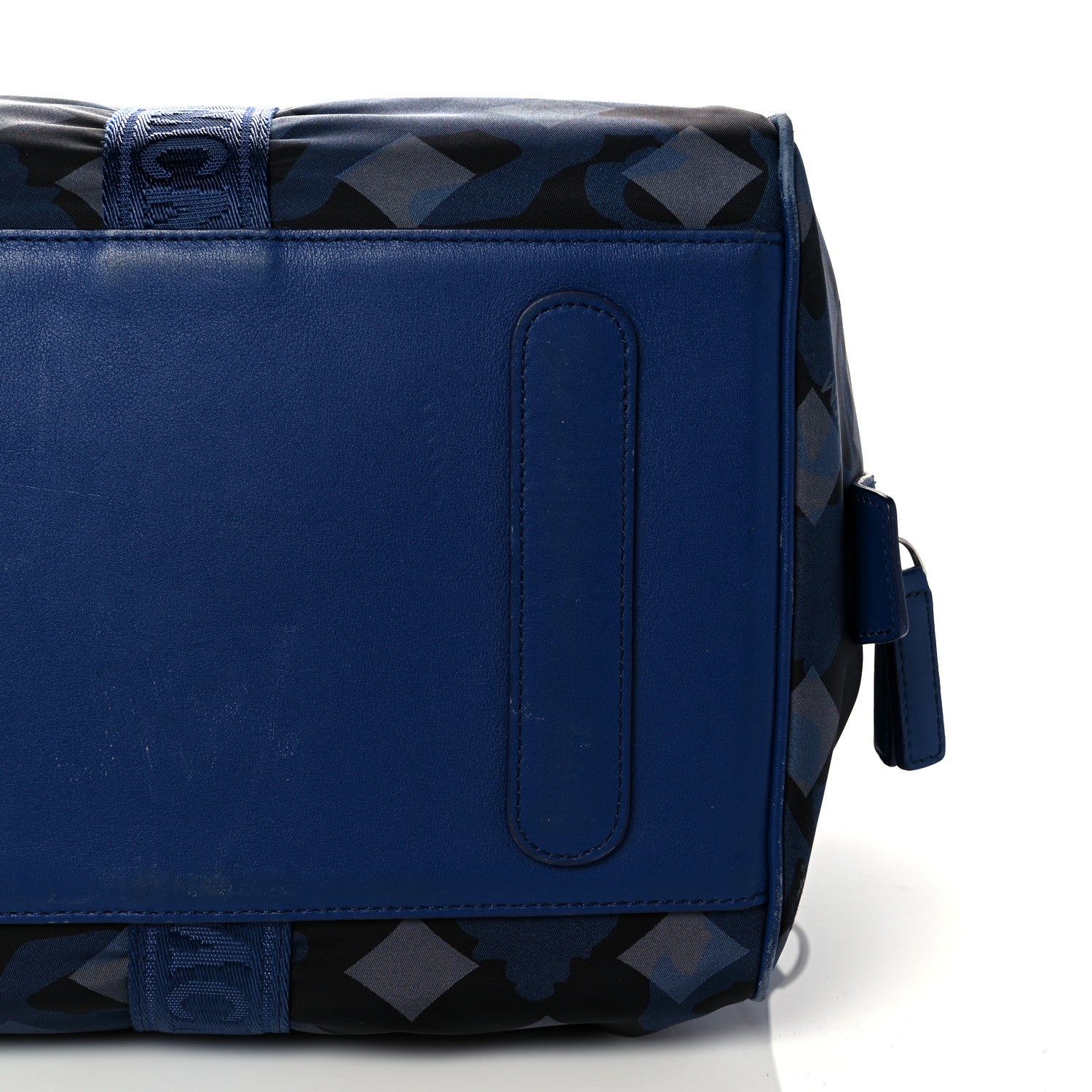 MCM Nylon Camo Dieter Munich Weekender Bag Blue 16 of 28
