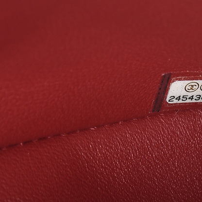 Chanel Caviar Quilted Mini Rectangular Flap Red 7 of 8