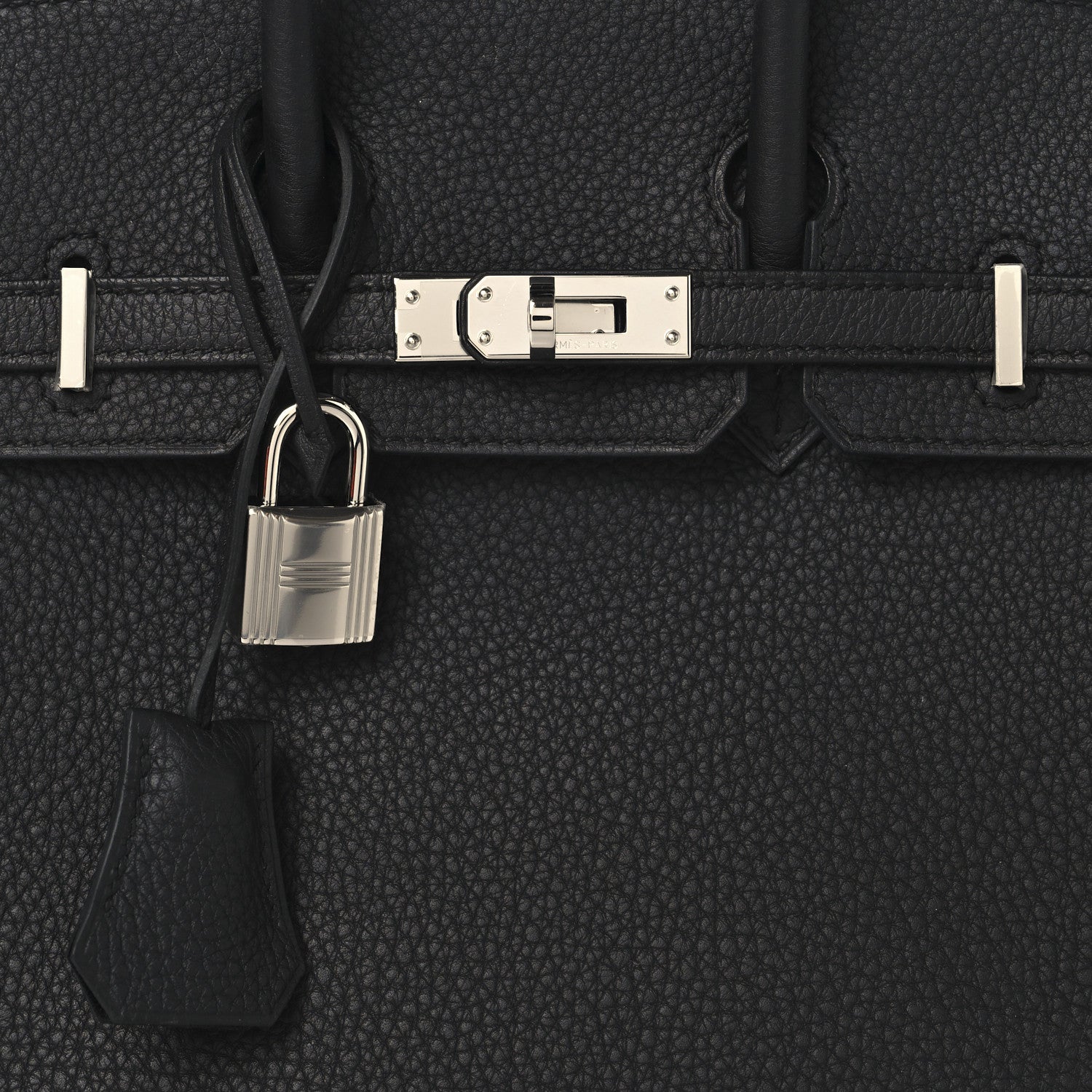 Hermes Togo Birkin 25 Black 7 of 13
