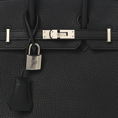 Hermes Togo Birkin 25 Black 7 of 13