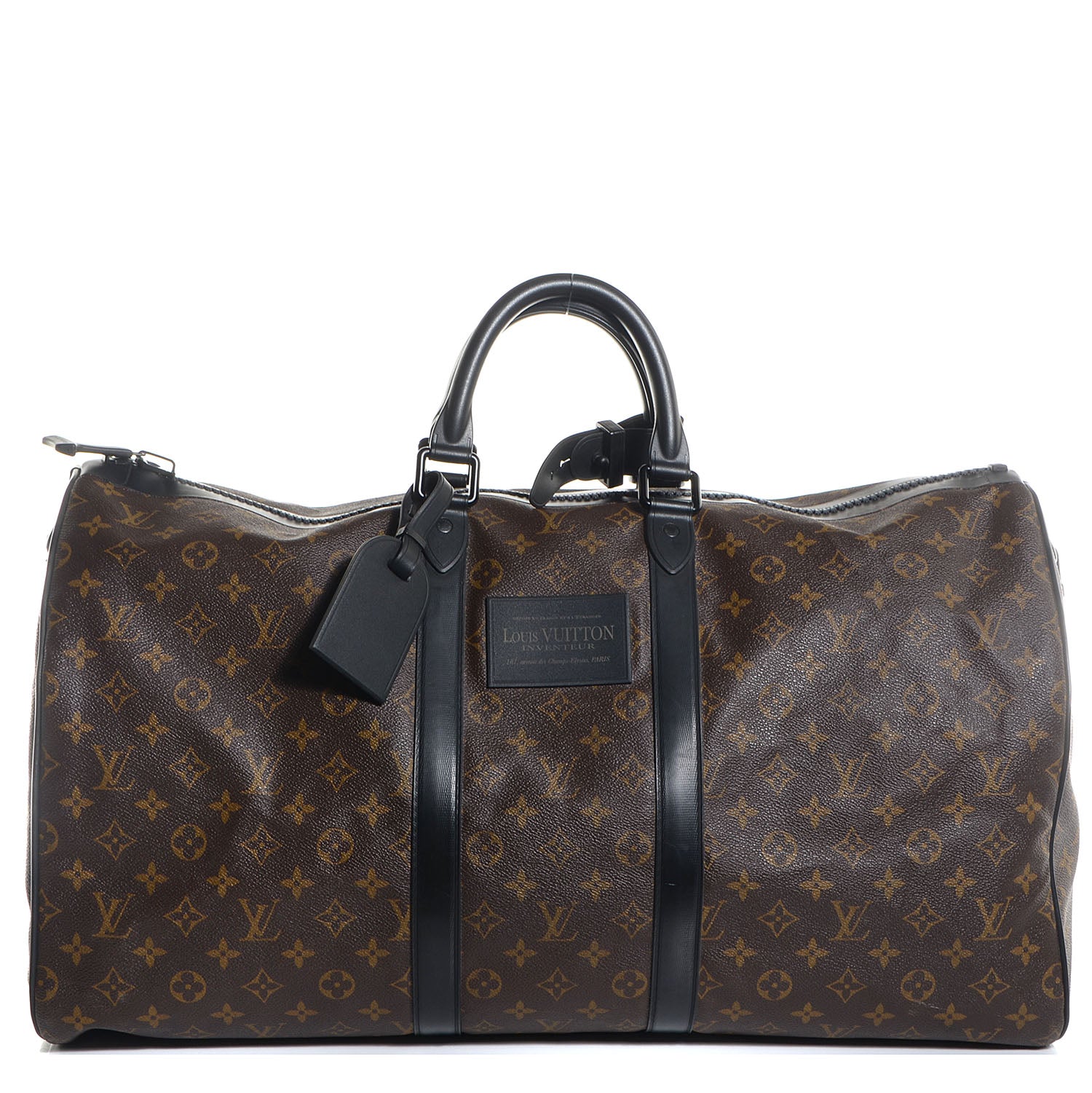 Louis Vuitton Monogram Waterproof Keepall Bandouliere 55 1 of 7