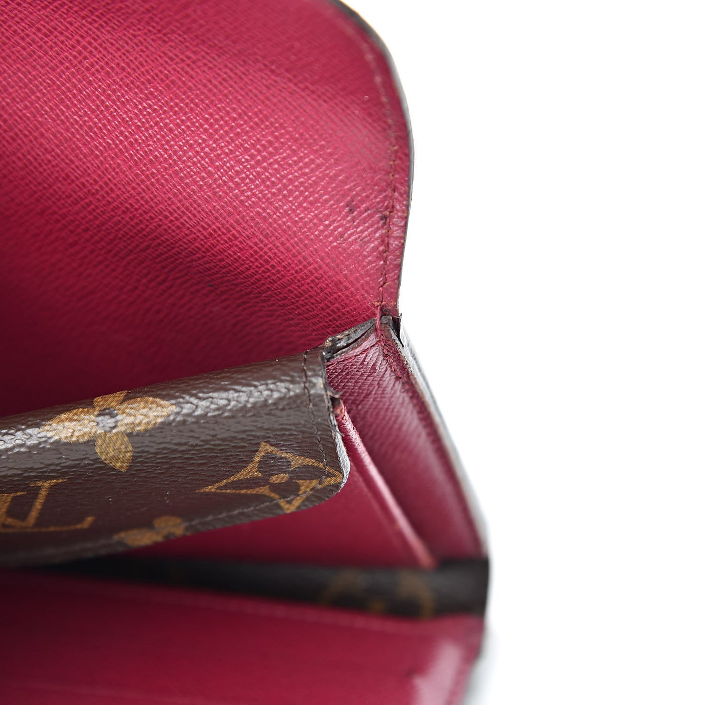 Monogram Epi Marie-Lou Long Wallet Fuchsia